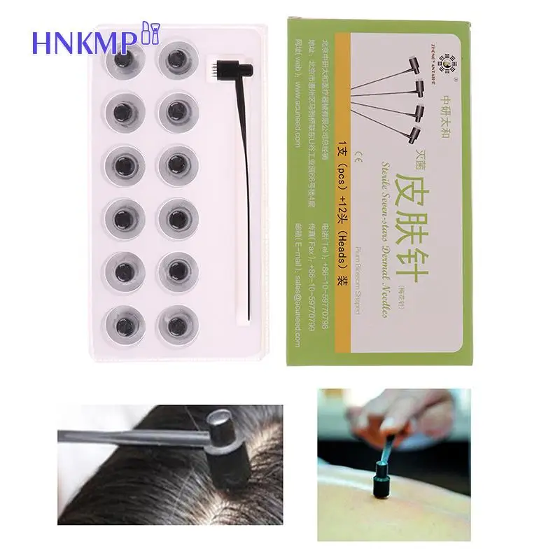 

Traditional Chinese Med Double/Single Head Plum Blossom Needle Blood Cupping Needle Acupuncture Treatment