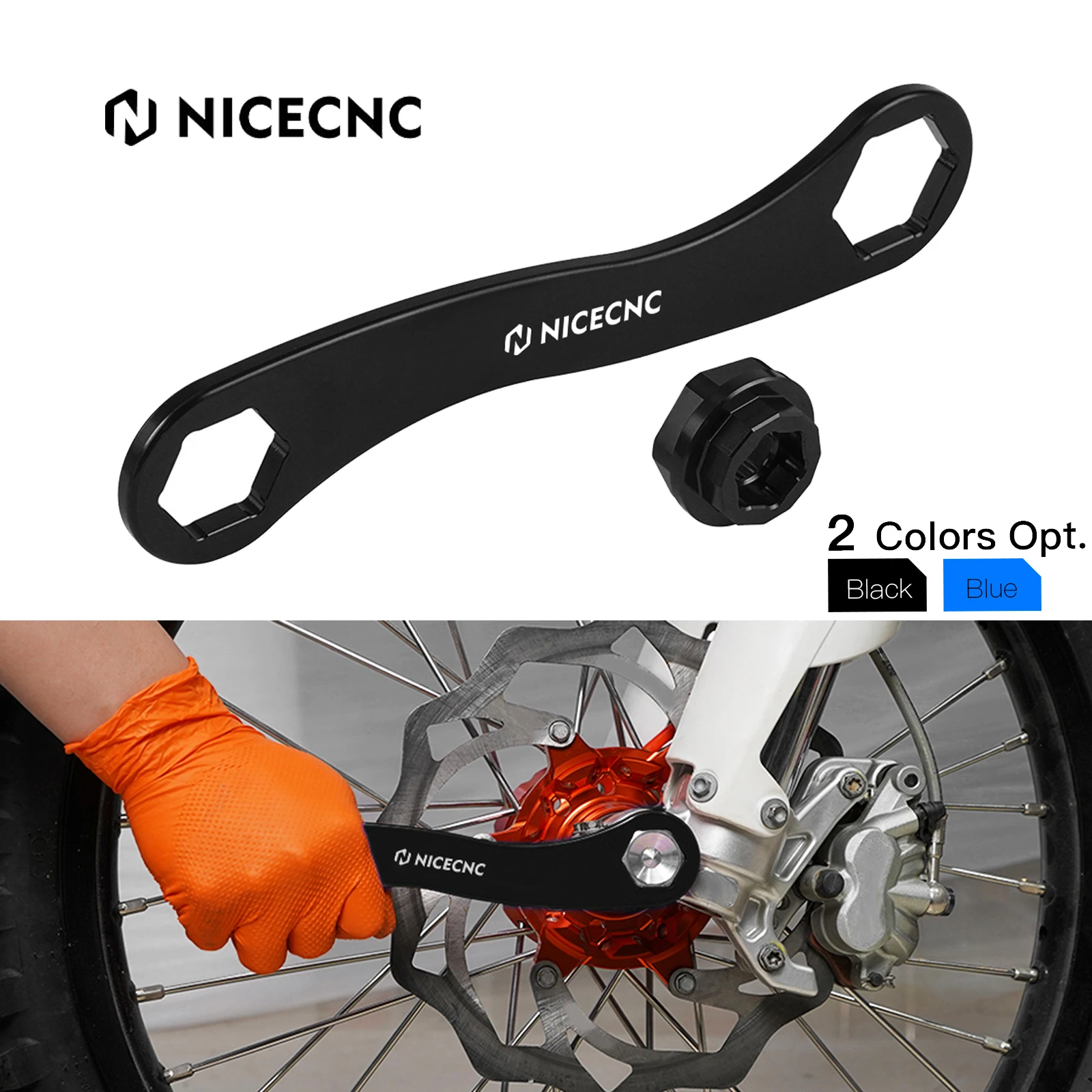 

For Sherco SE 300 250 Factory 2014-2024 SE-R 125 250 300 SE-F 250 300 500 Factory 22-27-30MM Wheel Axle Wrench Removal Spanner