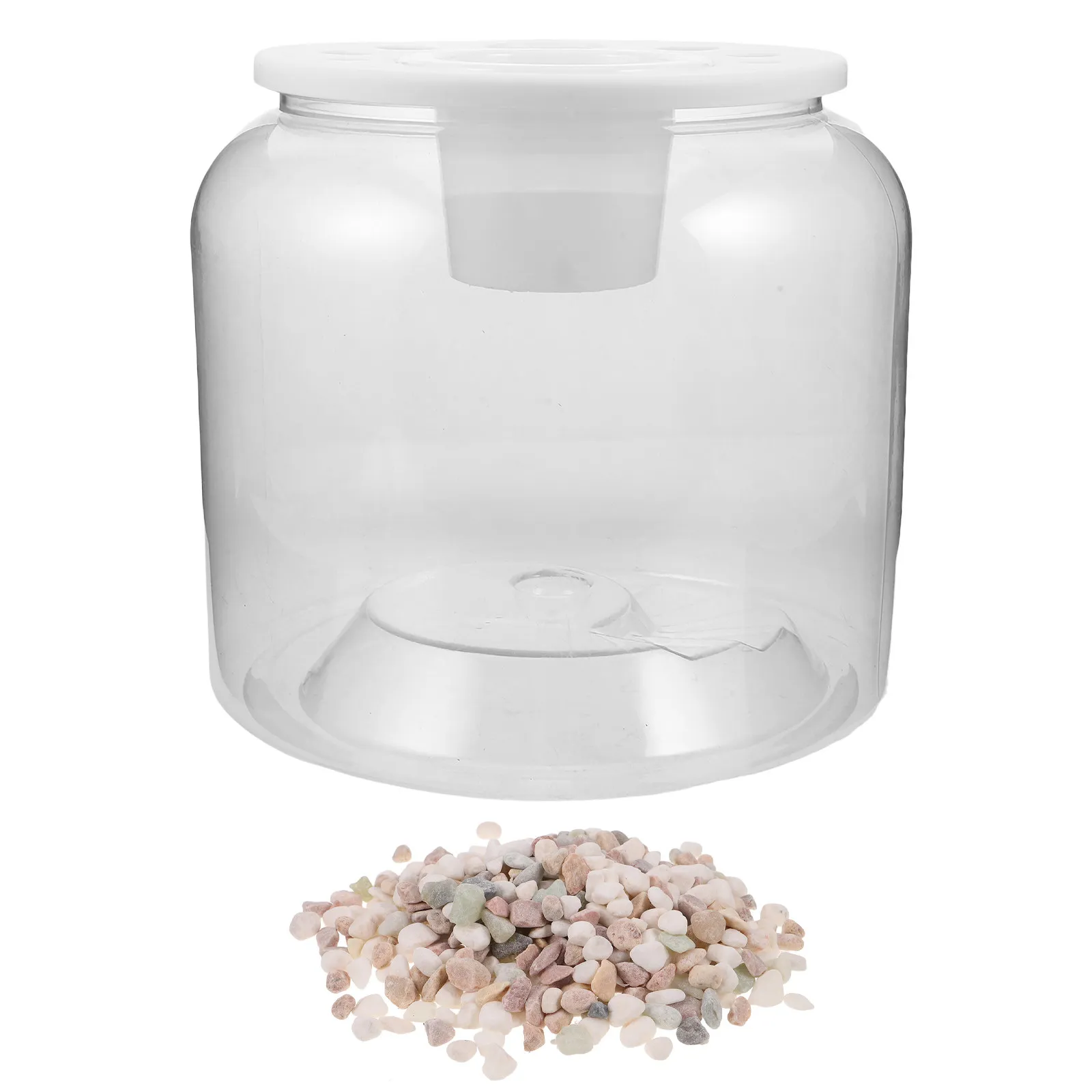 

Герметичный прозрачный аквариум для черепах - Прочный пластиковый контейнер для водных животных с крышкой - Идеально подходит для маленьких черепах, рептилий, амфибий