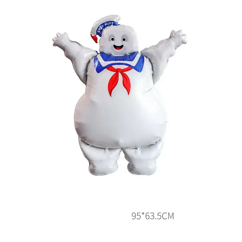 

Ghostbusters-Balloon Boy Birthday Party Supplies Stay-Puft Balloon Decoration Baby Shower kids Gift Home Decora