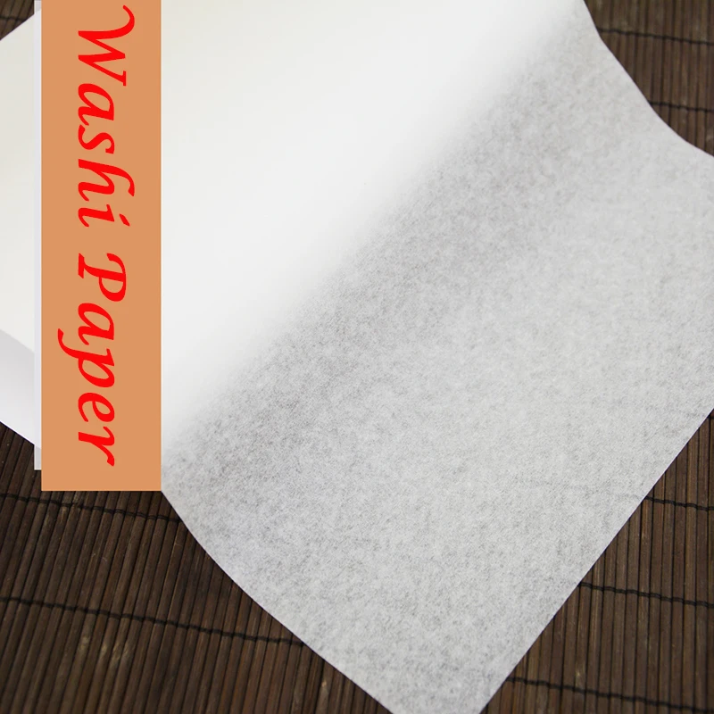 

A4 Washi Stick Paper Self-Adhesive Label Write And Print Translucent DIY Japanese Paper Hand Account Inkjet Laser Printers