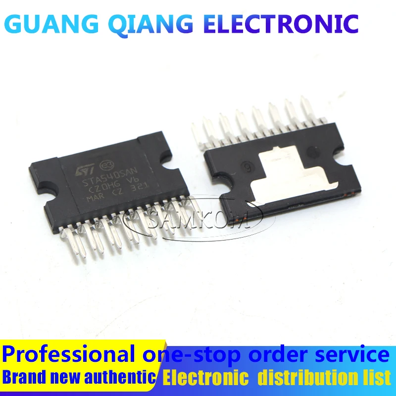 1PCS STA540SAN IC AMP CLASS AB DUAL/QUAD 15W
