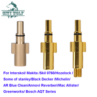 High Pressure Washer Snow Foam Lance Adaptor Gun Lance Connector For AR Makita Interskol Michelin BoschAQT Car Washer Adaptor