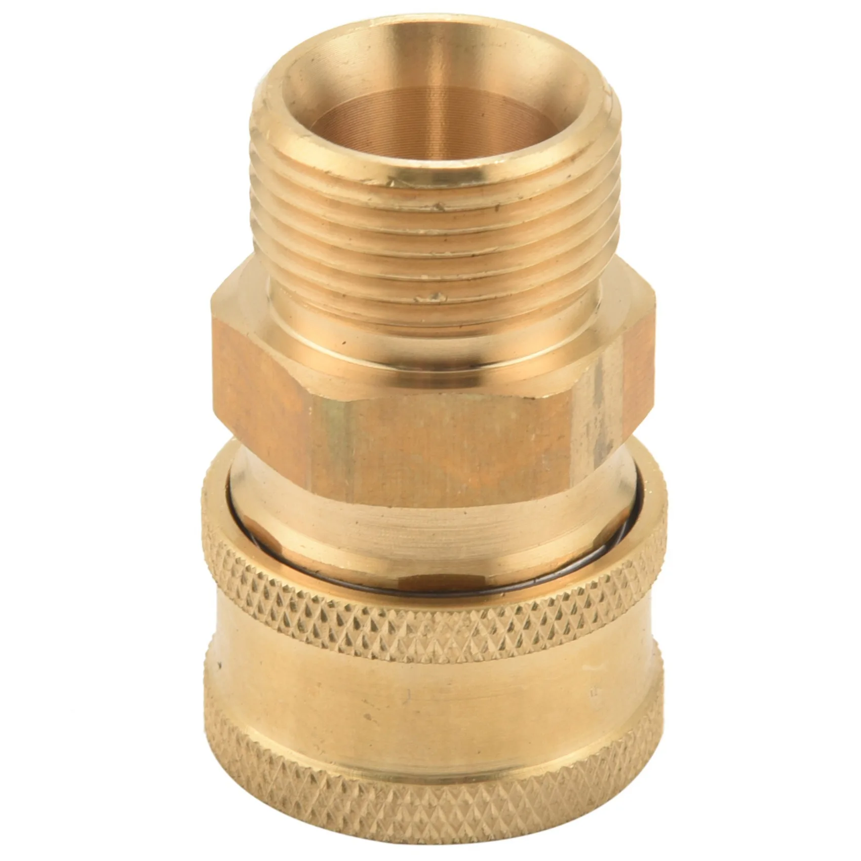 AT19-12X Pressure Washer Adapter Set, Quick Connect Kit, Metric M22 15Mm Female Swivel To M22 Male Fitting, 5000 Psi