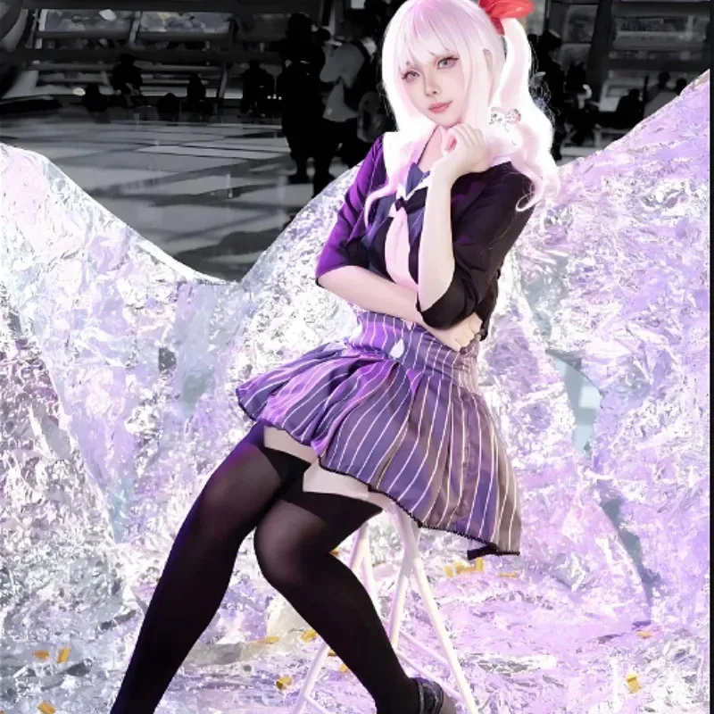 مشروع Sekai الملونة المرحلة Akiyama Mizuki تأثيري حلي Jk موحدة المرحلة الغناء دعوى حفلة أنيمي كرنفال فستان المرأة