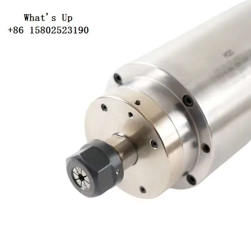 HQD GDK100-12-24Z/2.2-4.4  ER20 100mm  24000rpm  6.8A 380V  Water Cooled Permanent Power Spindle Motor