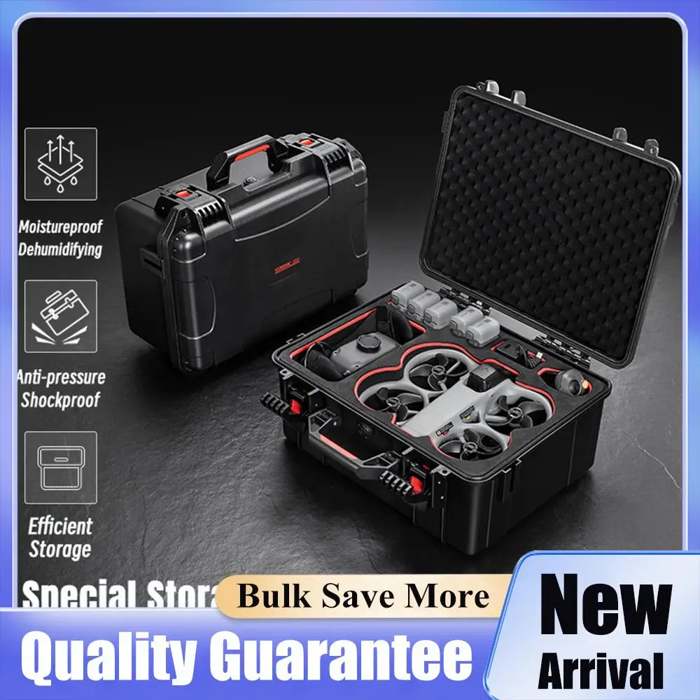 For DJI Avata360 Storage Bag Explosion-proof Box Drop-Resistant All-in-One Storage Box Hard Shell Waterproof Box Storage Bag
