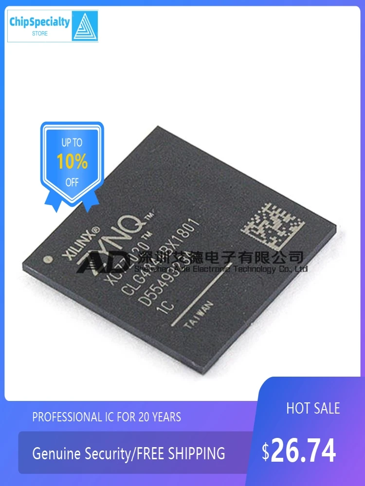 

Original authentic XC7Z020-1CLG400C FBGA400 package field programmable gate array chip