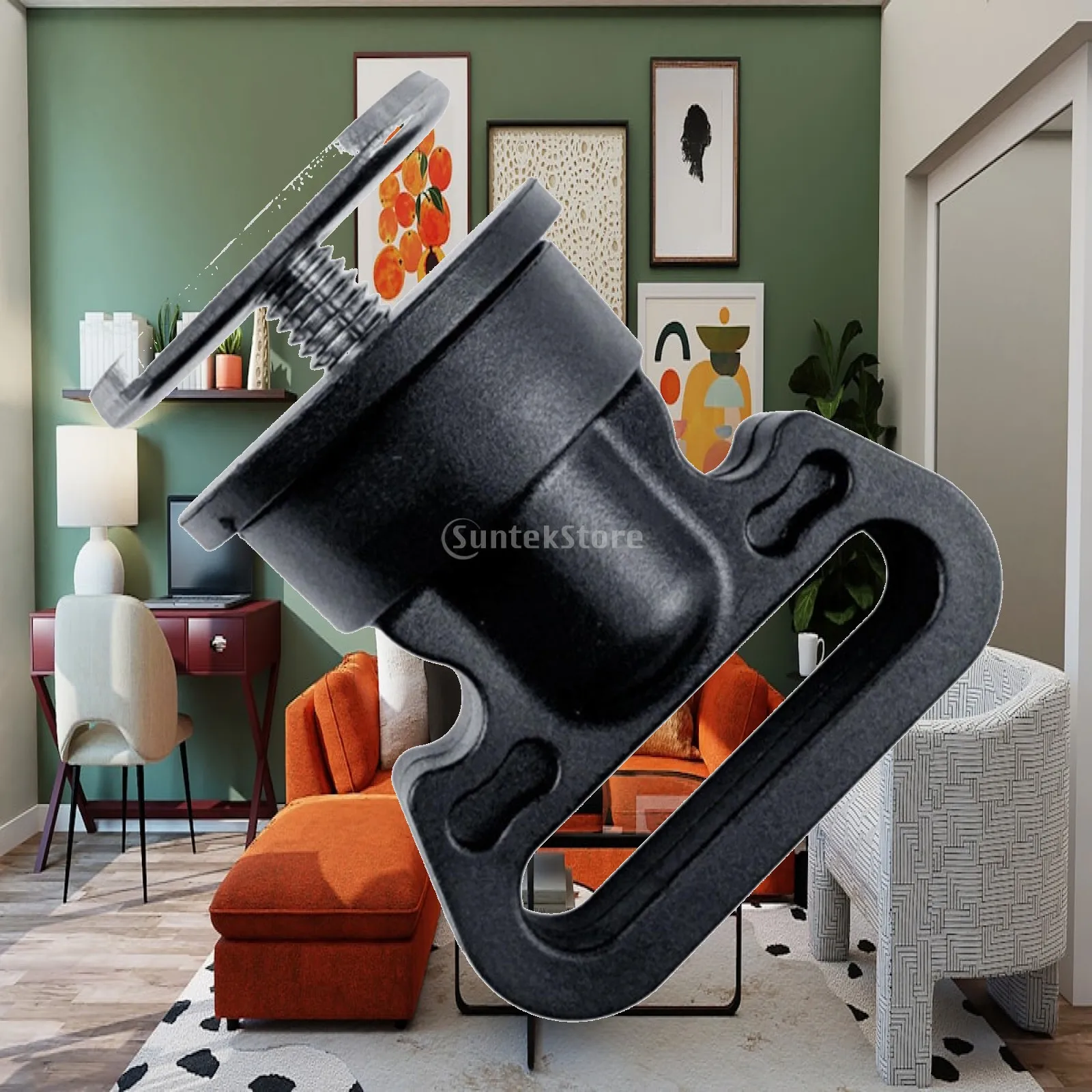 Nylon Track Mount Vertical Tie Downs Boat Tools Eyelet Rail Securing Gear for Kayak Fishing
