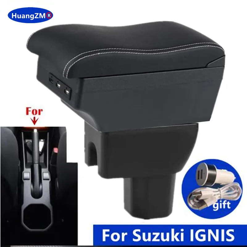 

Car Armrest box For Suzuki IGNIS Armrest box For Suzuki IGNIS Dedicated Retrofit parts Interior Storage box Car Accessories