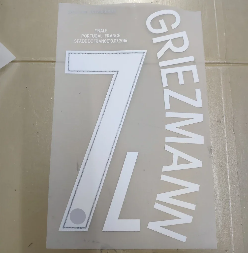 Супер виниловый материал в стиле ретро 2016, мир ГРИЗМАН, имя и номер, нашивки с горячим тиснением, значки