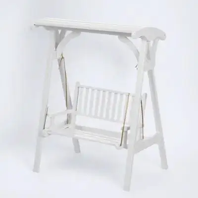 

Изысканные миниатюрные железные качели для кукольного домика, декор для сада, микроландшафта, поделок своими руками, аксессуар для домашнего декора