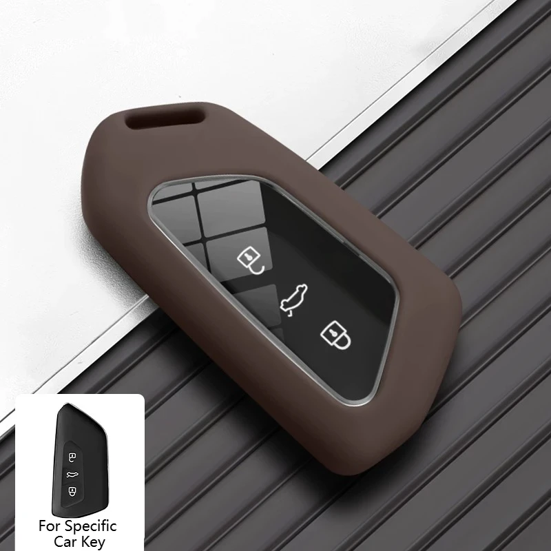 For Volkswagen ID.3/ID.4/ID.6/Golf Mk8/Lamando L/Talagon/Teramont X Key Fob Cover Case Protector Shell Key Chain Anti-Drop Parts view 5