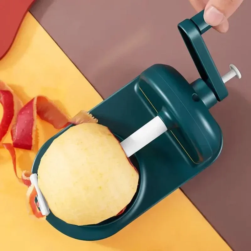 Multifunctional Fruit Peeler Apple Core Slicer Pear Peeler Hand Crank Rotary Kitchen Peeler Kitchen Gadgets