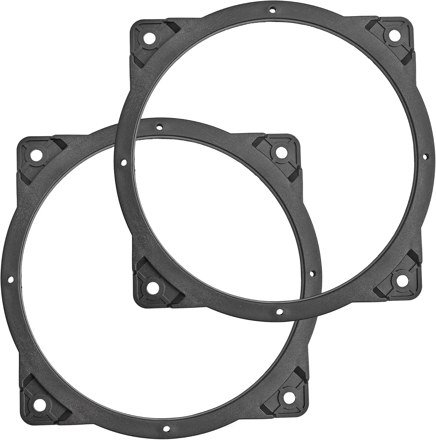 6.5 Inch Front Door Speaker Adapter Spacer Ring Fit for 2006-2020 Hyundai Sonata/Azera/Santa Fe/KIA 2011-2020