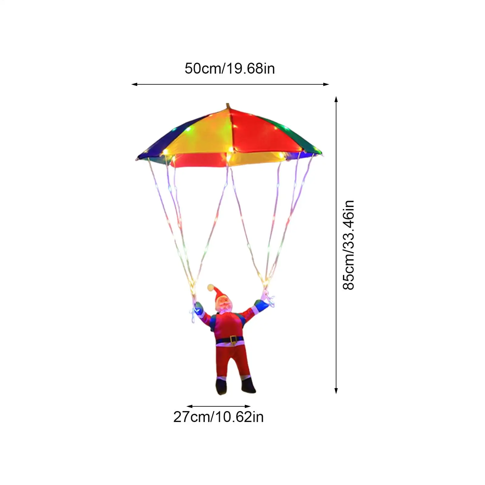 أضواء عيد الميلاد داخلي المظلة سانتا LED سلسلة أضواء زينة عيد الميلاد الإضاءة المحيطة لحفلة عطلة خارج