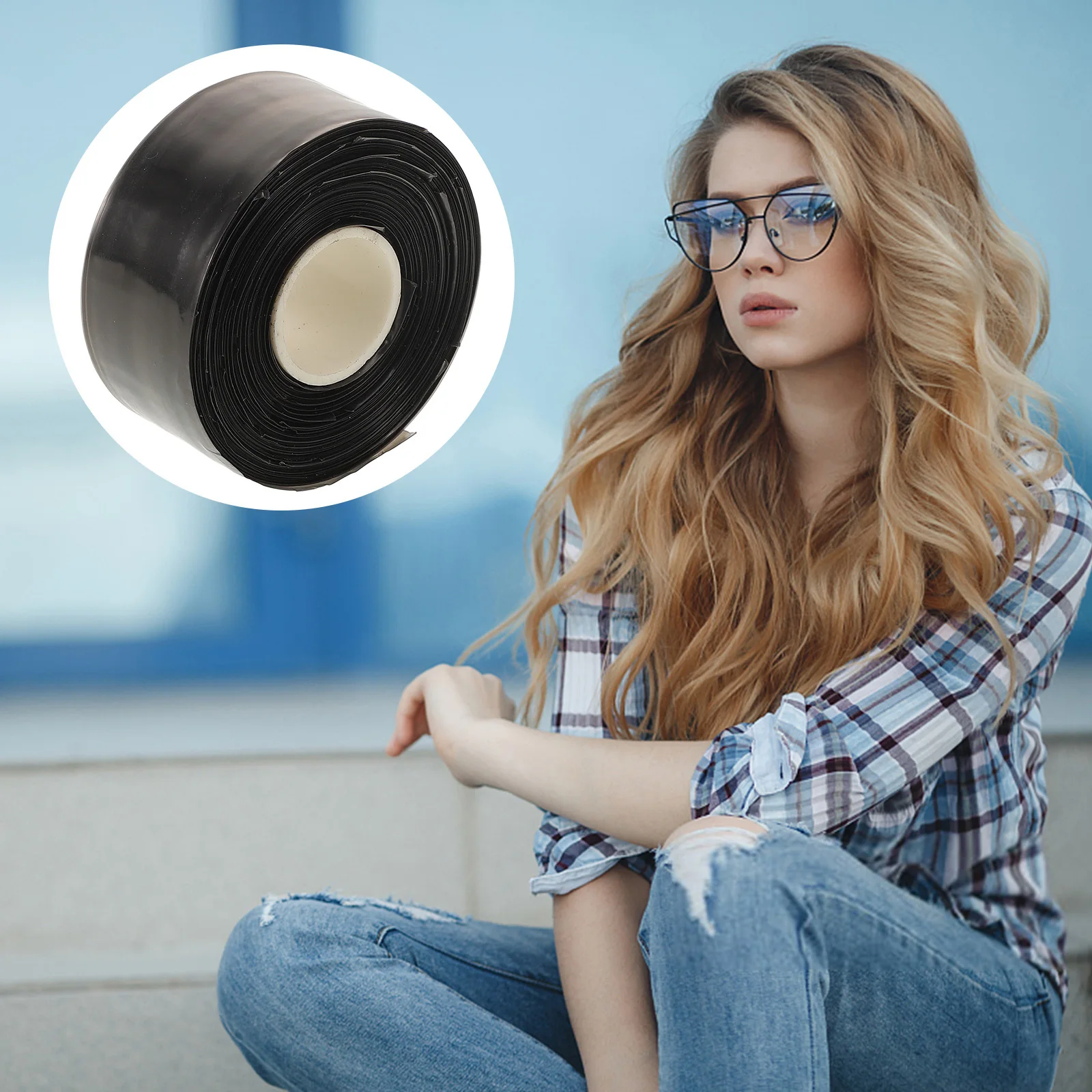 

Eyeglasses Foot Covers For Hair Perming Dyeing Pvc Protective Leg Sleeves Scratches Bend Breaks Resistance Eyeglass