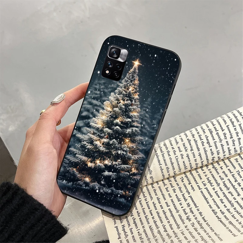

Merry Christmas Tree Funda Phone Case For Xiaomi Redmi note 14 Pro 14 13 12 11 10 Pro 14S 12S 11S Redmi 14C 13C 10