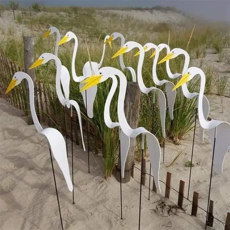 

Flamingo Swirl Bird Home Holiday Party Decoration Beach Backyard Garden Decoration Accessories