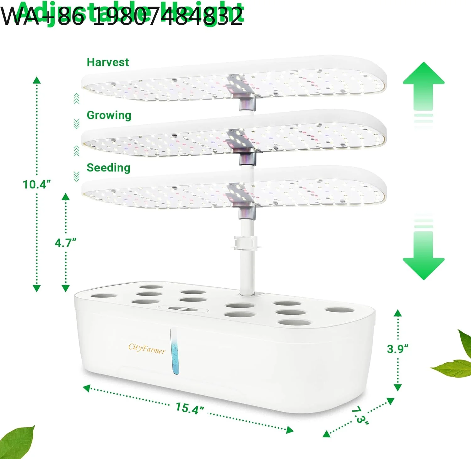 12 Bölmeli Topraksız Yetiştirm - Hydroponic Grow Pod incelemesi ve fiyatı