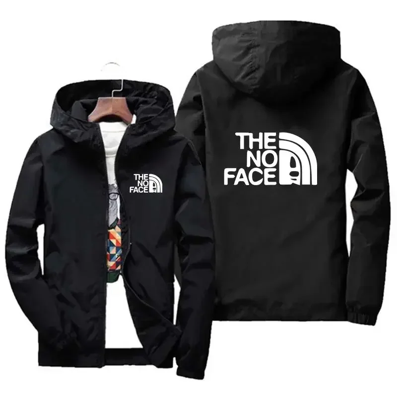 

Весенне-осенняя новая мужская уличная куртка на молнии, ветрозащитная и водонепроницаемая модная повседневная толстовка, ветровка с капюшоном