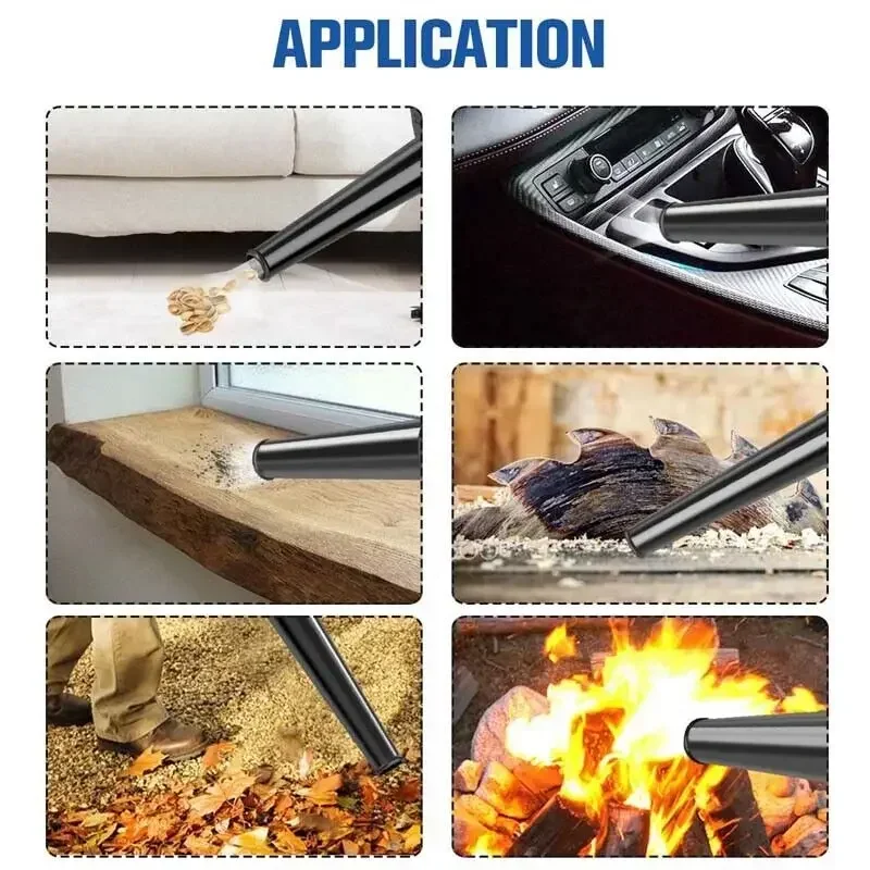 Cordless Electric Air Blower  Handheld Leaf Blower Dust Collector Sweeper Garden Tools For Makita 18V Battery