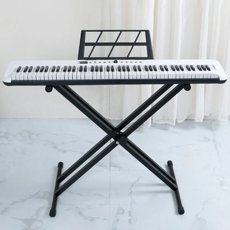 Portable Electronic Piano Musical Keyboard 88 Keys Professional Beginner Adults Children Electric Organ Electronic Instrument