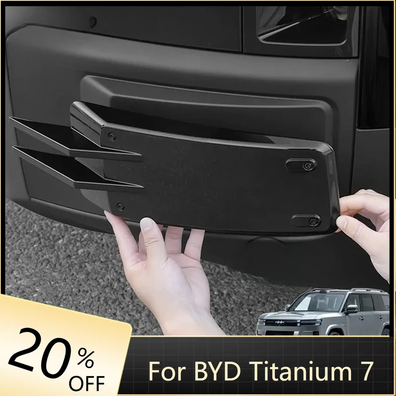 Front rear bumper anti-scratch corner guard body protection anti-collision For BYD Leopard 7 Titanium 7 2025 2026 accessories