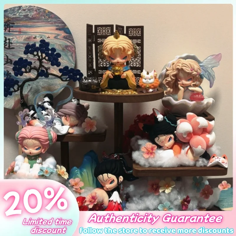 

DODO NAMI Blind Box Paradise Of Doom Series Kawaii Dolls Action Figures Trendy Toys Ornament Mystery Box Children Birthday Gifts