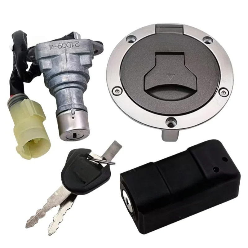 

Ignition Switch Fuel Gas Cap Steering Lock Set for Honda REBEL 300 500 CMX300 CMX500 CM300 CM500 (ABS/NON-ABS) 2020-2025 20-25