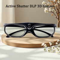 96-144HZ 3D Glasses For Xgimi Z3/Z4/Z6/H2 Nuts G1/P2 Active Shutter Rechargeable BenQ Acer And DLP LINK Projector Wholesale