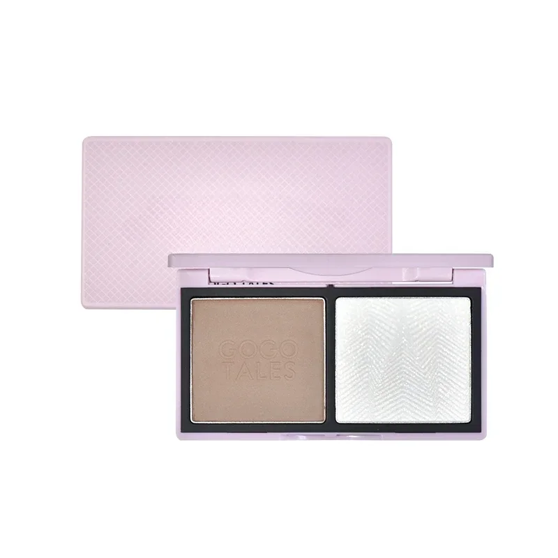 

Two-Color Repair Highlight Makeup Palette Face Face Brightening Nose Shadow Side Shadow