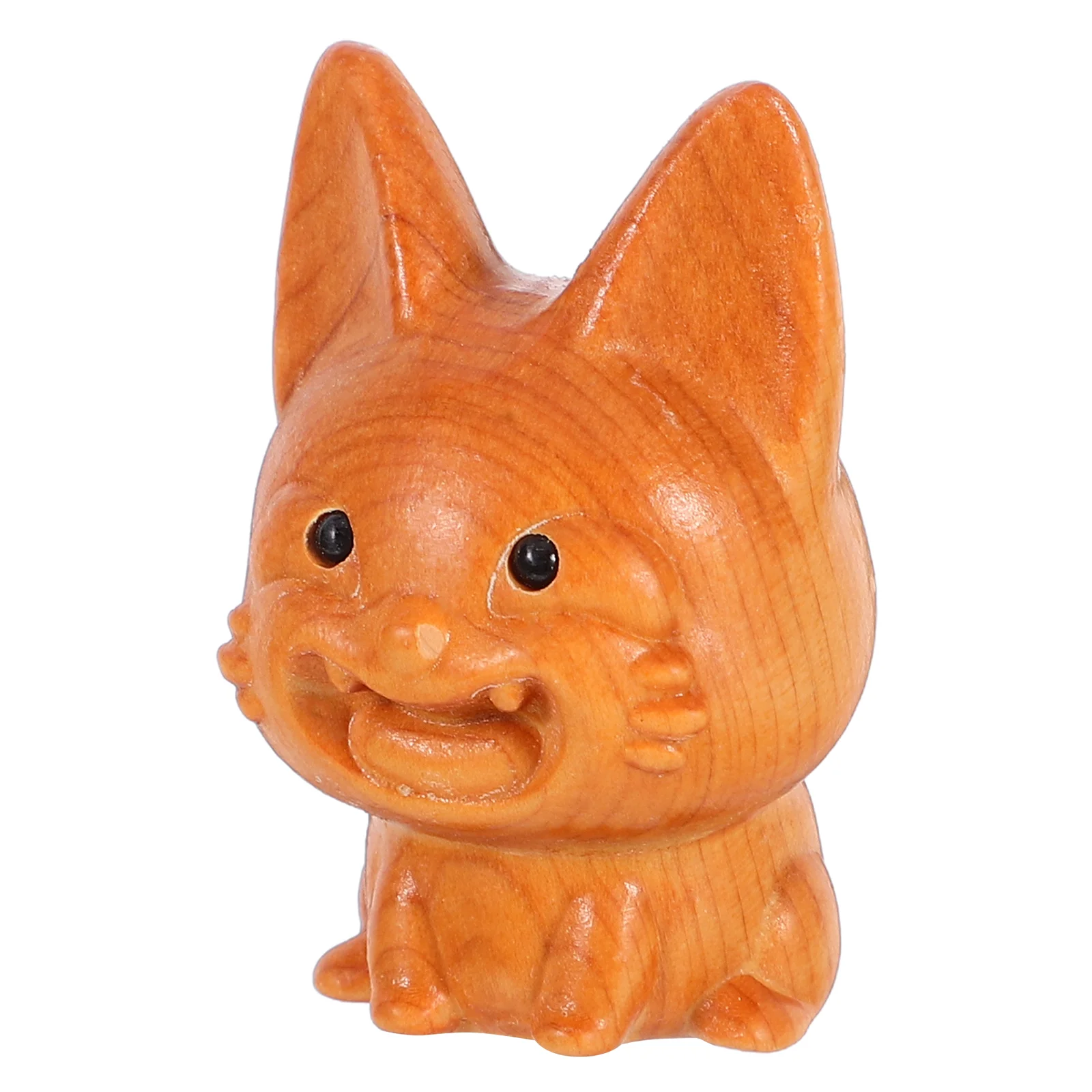 

Cliff Cypress Wood Cat Statue Home Decor Ornaments for Living Room Miniature Penguins Figures Figurines Small Thuja Decorative