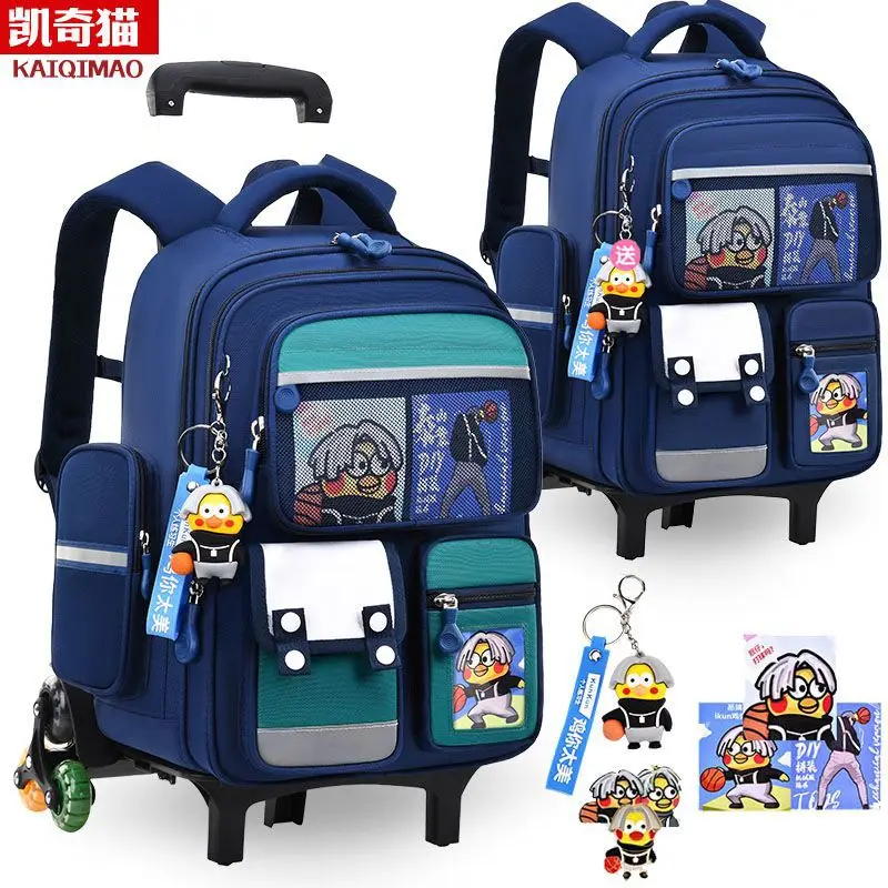 

2024, водонепроницаемый рюкзак для начальной школы, новый дизайн с тягой, школьный рюкзак для скалолазания по лестнице, подарок для студентов большой вместимости