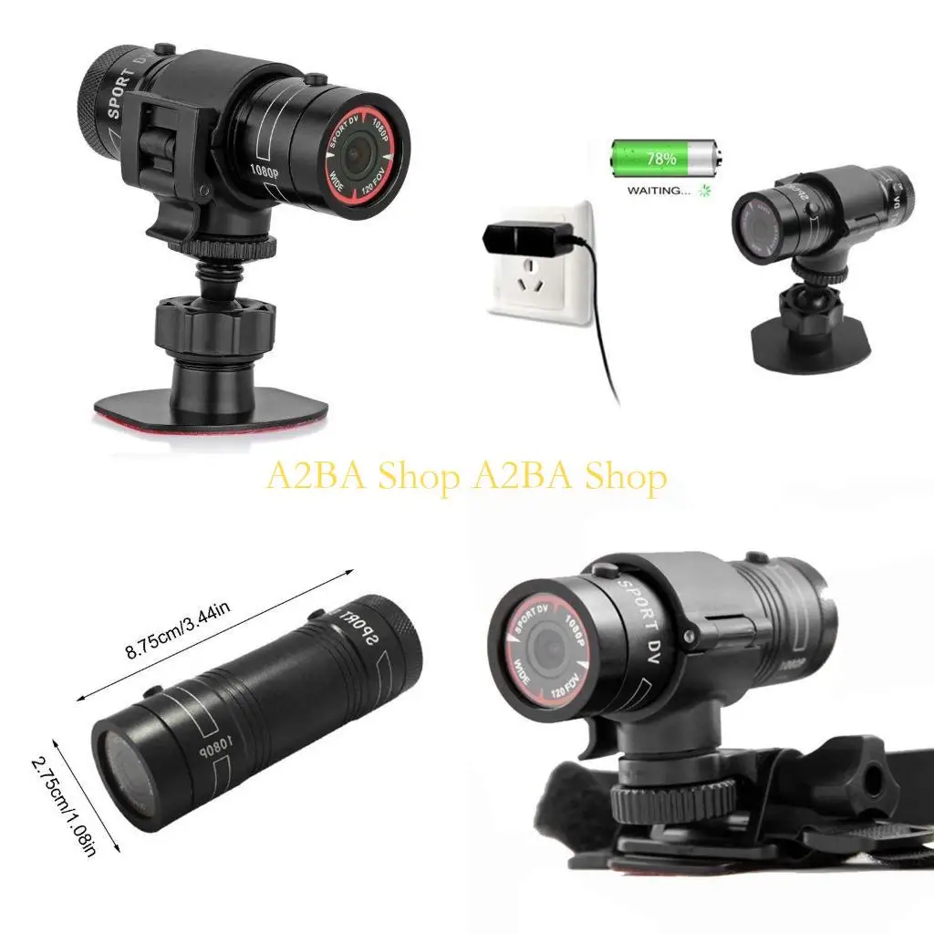 

A2BA Wide Lens Action Camera Waterproof Aluminum Alloy Sport Camera Accessories