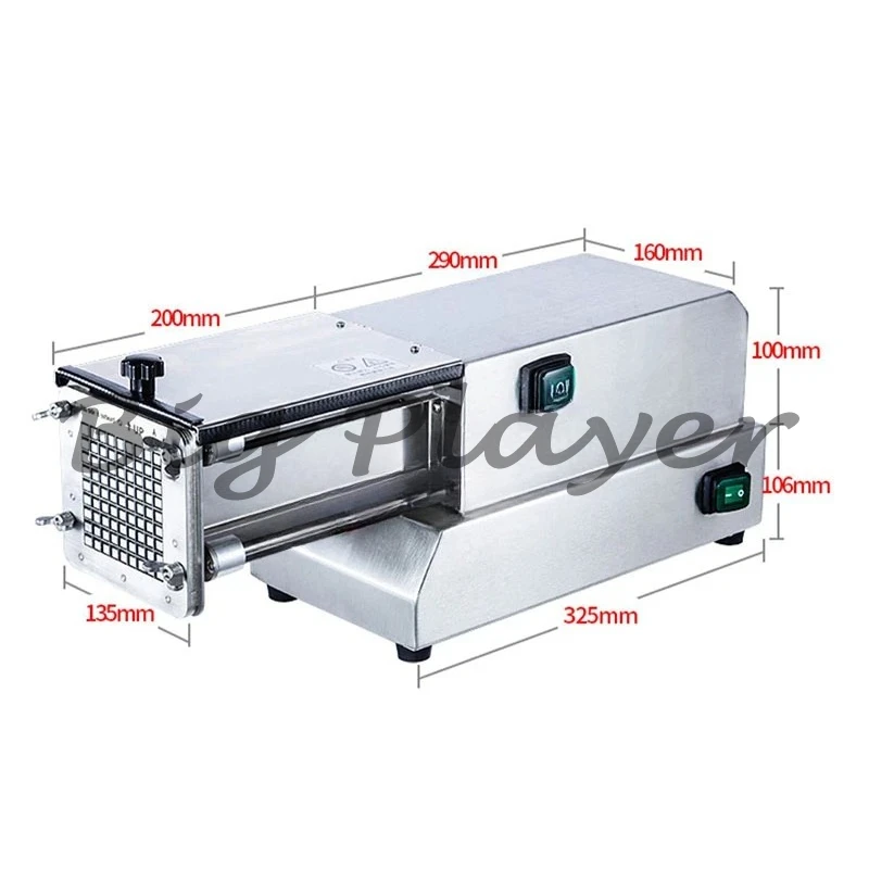 آلة قطع القطع الكهربائية 220/110 فولت آلة تقطيع البطاطس الأوتوماتيكية الخيار الفجل الخس آلة تقطيع البطاطس الحلوة