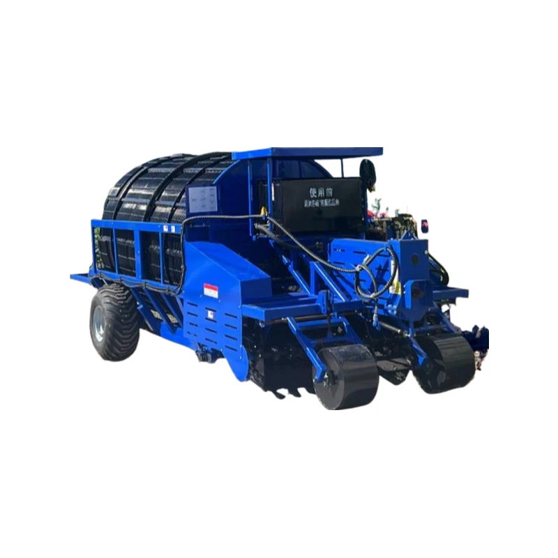 Stone picking machine, tractor traction farmland stone picking machine, reclamation artifact stone collection