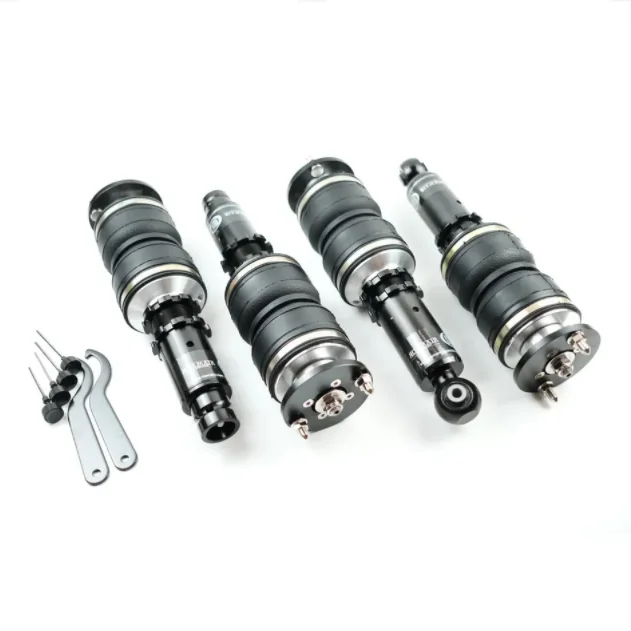 Down Air Management Full Kit B mw 3series E30 Air Suspension Bag Bellow Air Shock Absorber