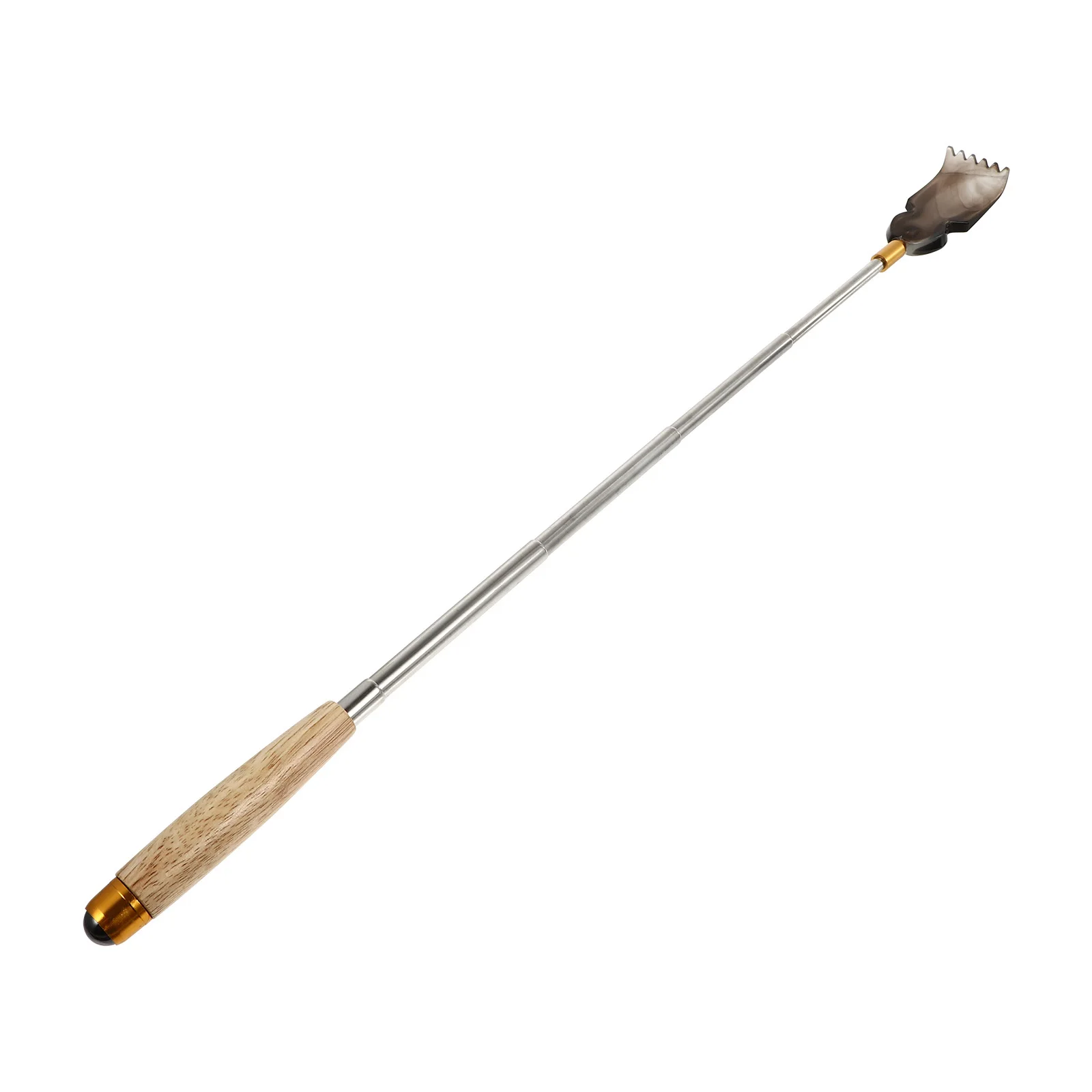 

1 шт. простое удобное устройство для снятия зуда спины, массажер для когтей против зуда для домашнего использования, путешествий, нежный для кожи, коричневый скребок для спины