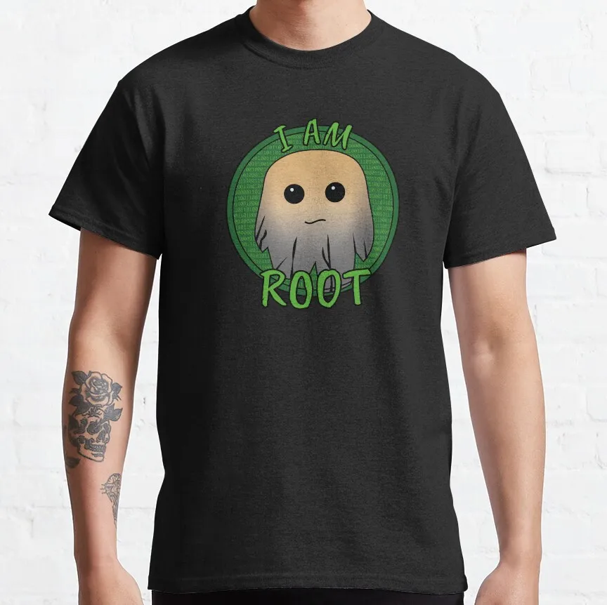 I am Root Sudo RM RF printed Linux Command  programmer tux coder java linux penguin funny T-Shirt plus size printed clothing