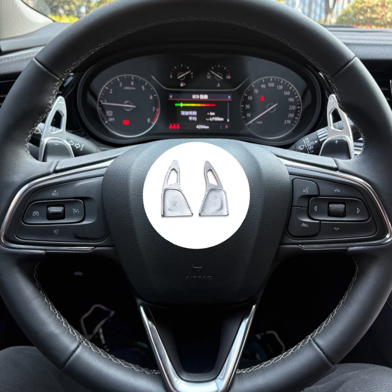 

For GMC SIERRA Chevrolet Silverado For Buick Envision S PLUS 2020-2023 E5 Regal Velite 7 Alloy Car Steering Wheel Shift Paddle