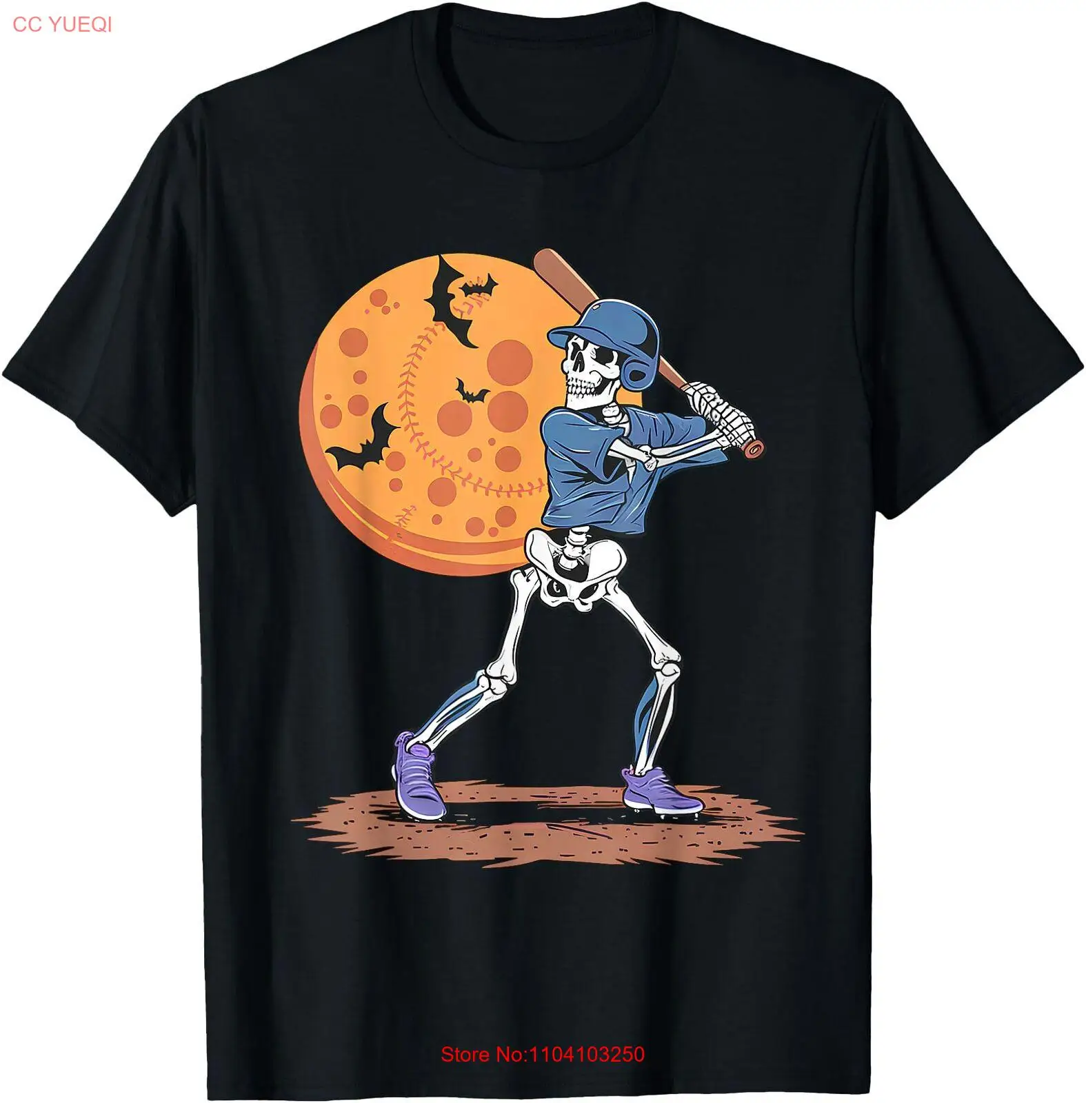 Baseball Skeleton Halloween Player Catcher Pitcher Mens Boys T Shirt Men