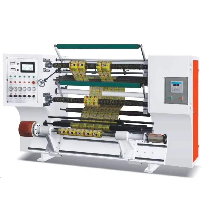 Customized Plastic Film Jumbo Roll Slitting Rewinding Machine