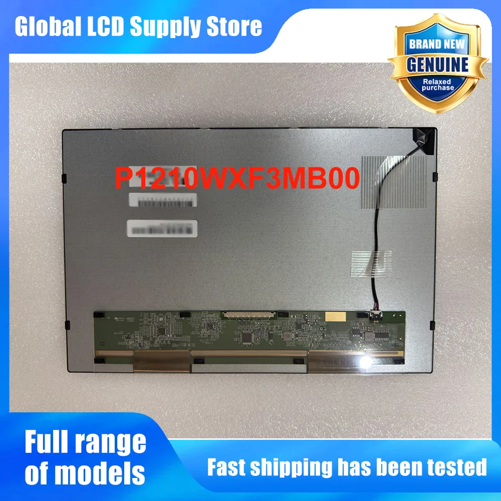 P1210WXF3MB00 12.1 Inch 1280*800 LCD Screen Display Panel Replacement for Industrial Control Laptop LCD Display Panel