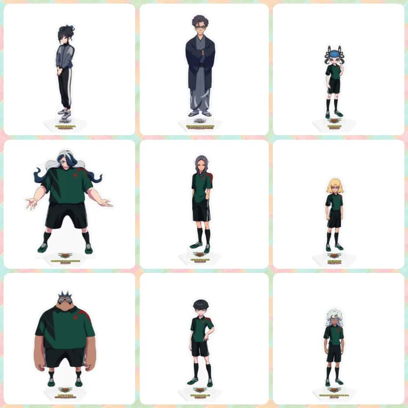 Inazuma Eleven ANIME 15CM Mark Axel Jude Acrylic Figure Stand Model Cosplay Toy Birthday Gift Ornament keychain