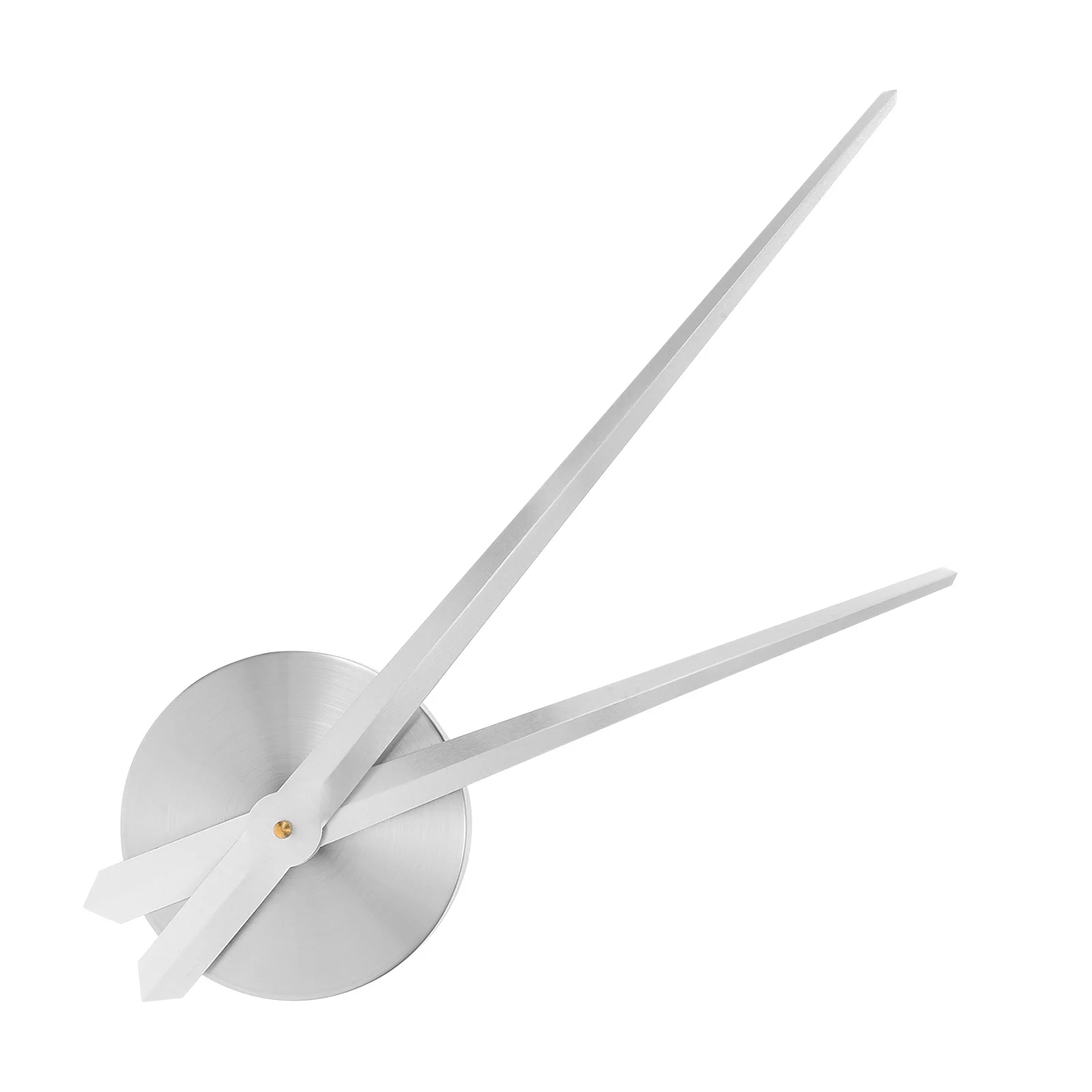 

Pcs 3D Diy Large Hands For Wall Silver Quartz Clock Mechanism No Silent Eco-Friendly Home Hotel Restaurant Art Decor