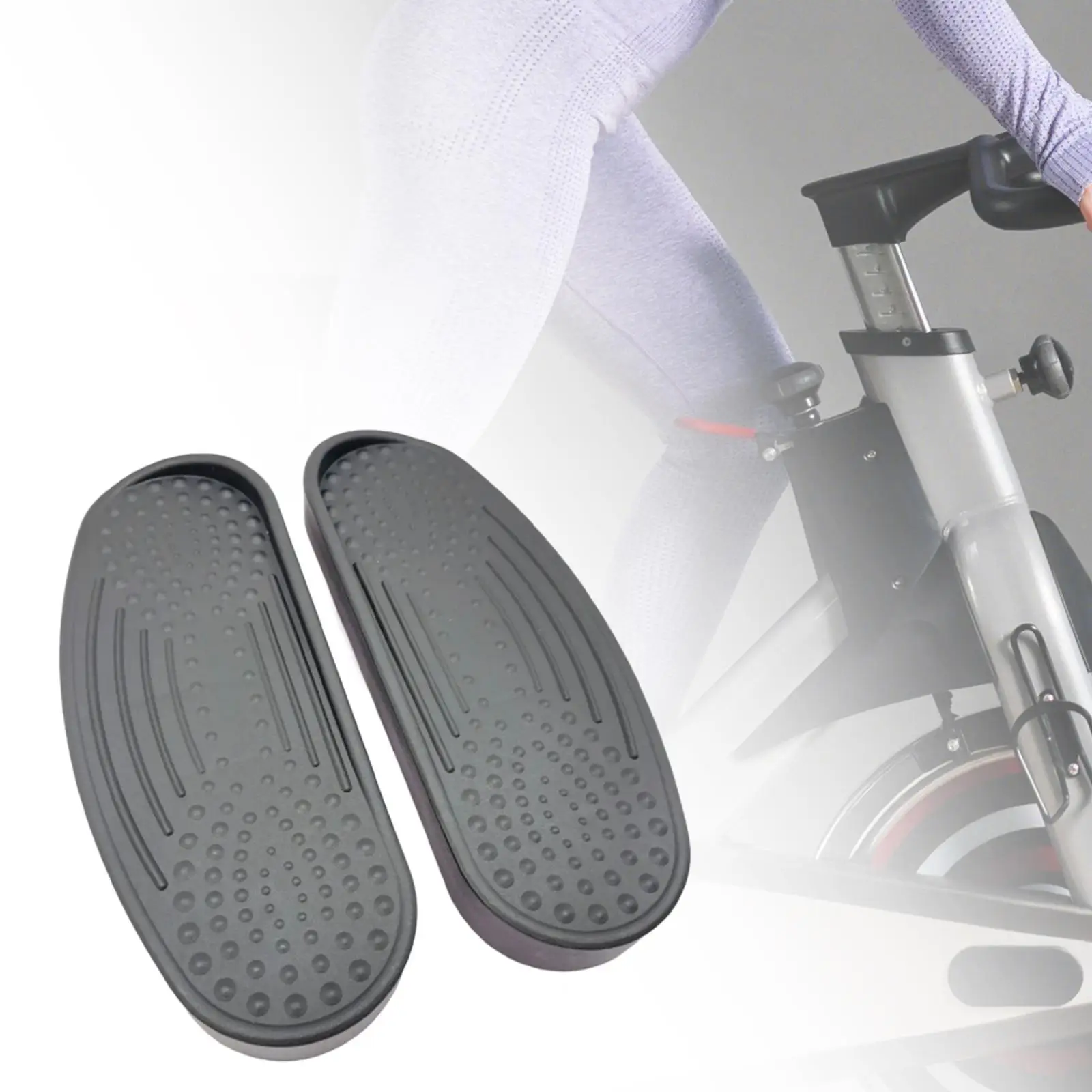 

2 Pieces Elliptical Machine Foot Pedals for Repairing Exerciser Stepper Home