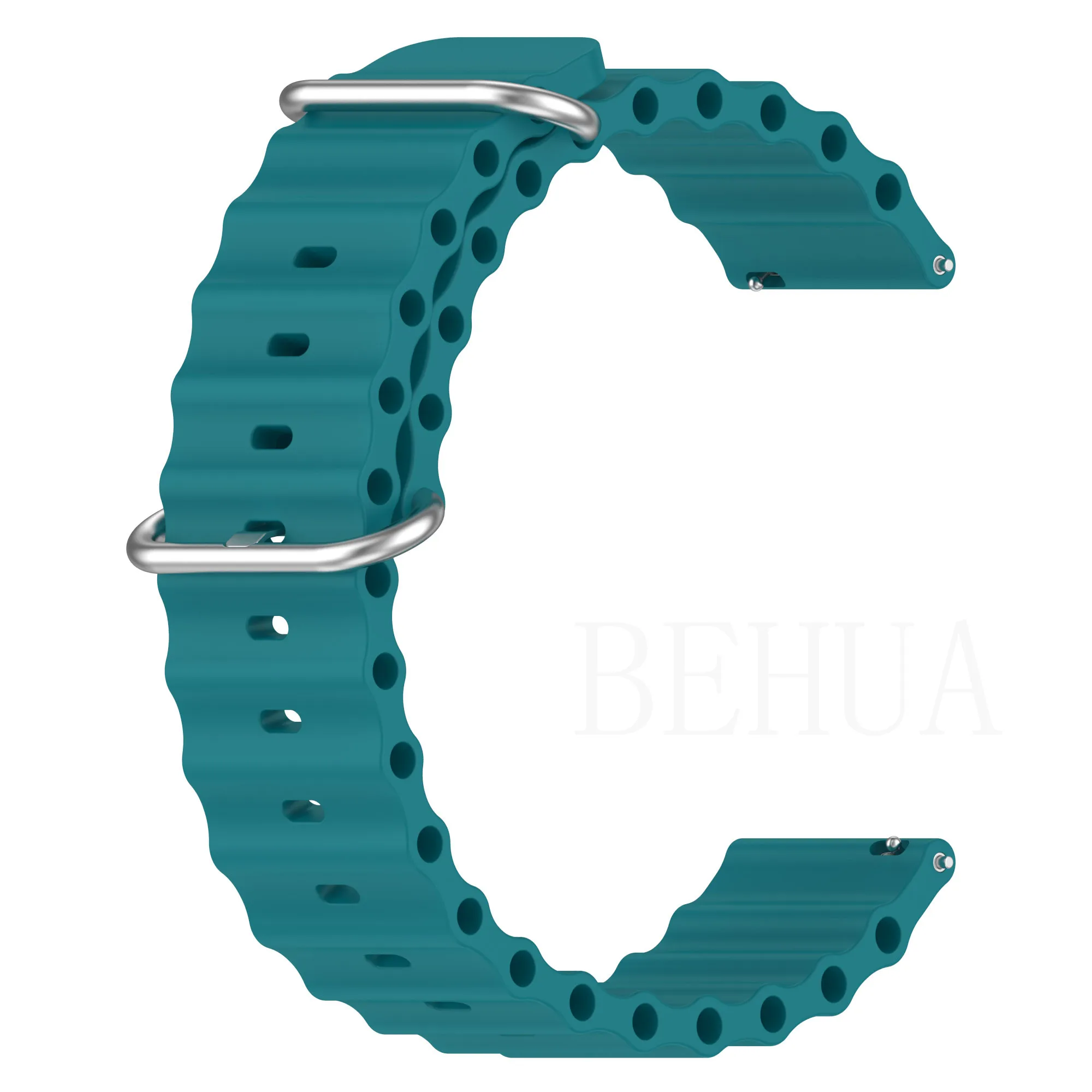 20mm Watchband For Amazfit GTS 2 mini Strap GTS 4 mini GTR 3 Pro Strap Silicone 22MM Smart Wristband For Realme Watch 3 Bracelet image 6