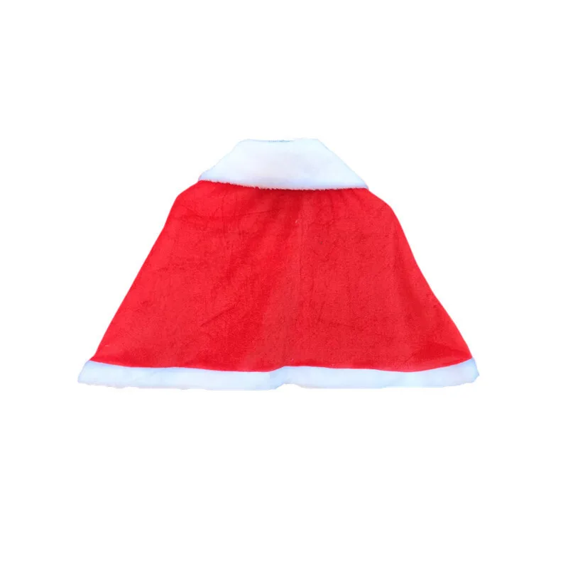 Christmas Costume Cosplay Costume Christmas Cape Christmas Shawl Santa Claus Outfit Girl Velvet Clothing Set Christmas Hat