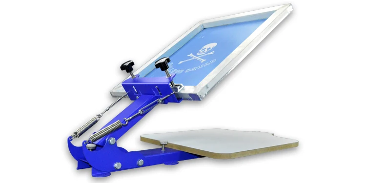 One-Color Screen Printing Machine Easy to Operate Manual Semi-Automatic New Condition Multicolor Motor Core Components